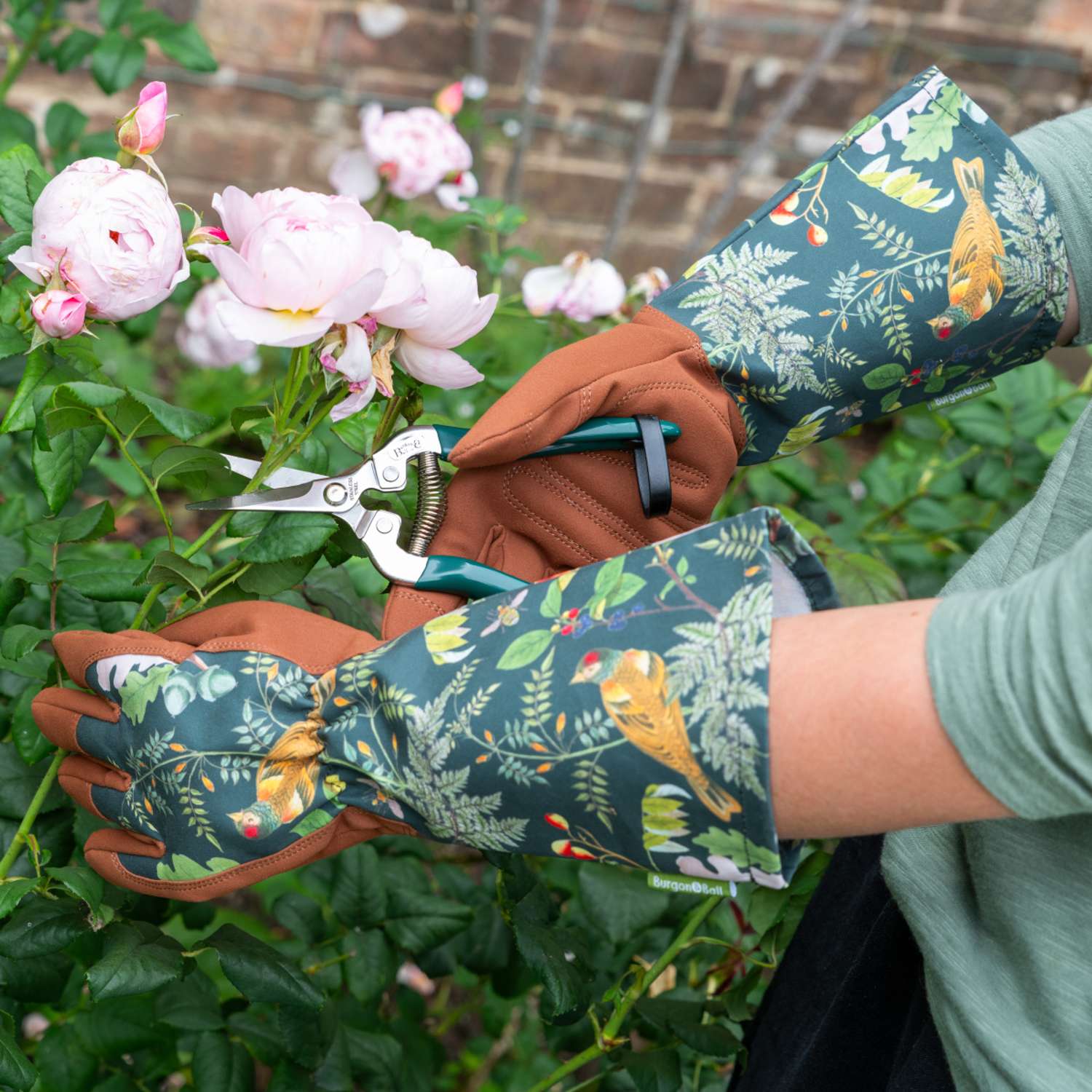 Burgon & Ball Havehandske 'Woodland Wonders Gauntlet Gloves'